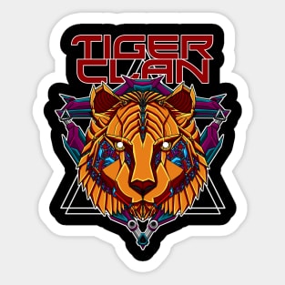 Tiger Clan Sticker